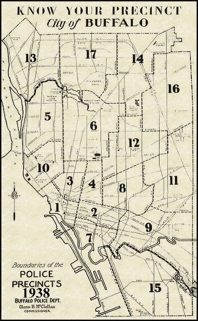 1891 BUFFALO NEW YORK BENNETT PARK U.S 32 12 ARSENAL P.S 41 & 47 ATLAS MAP 
